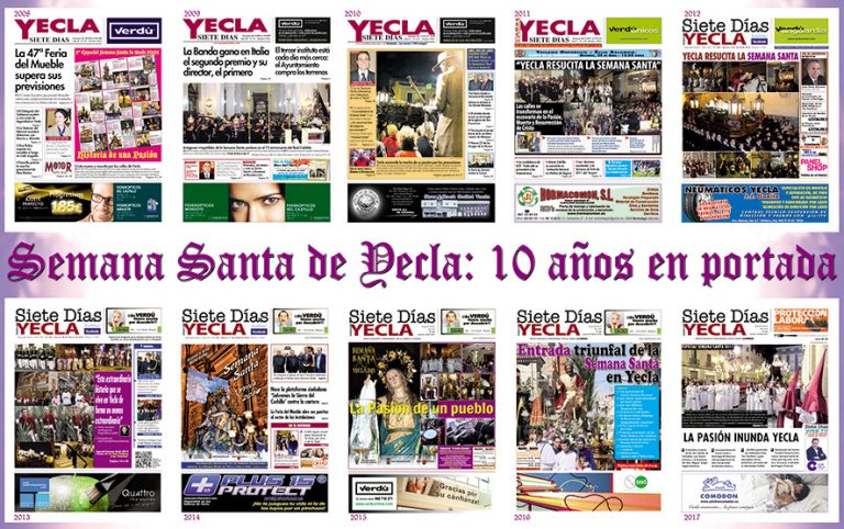 10 años con  ‘La Pasión’ en nuestras portadas