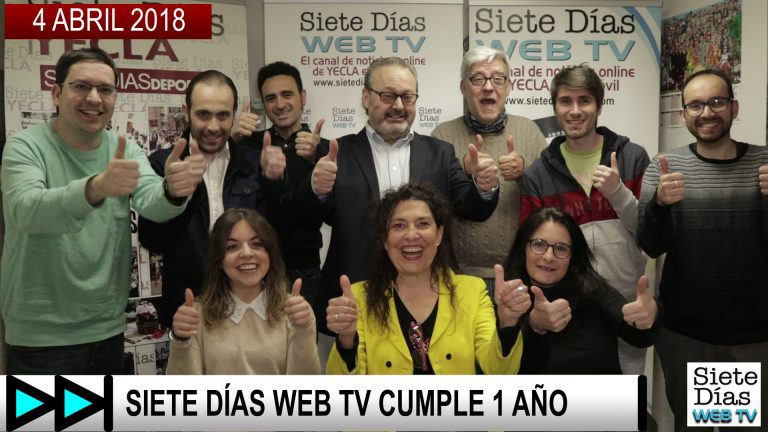 SIETE DÍAS WEB TV CUMPLE 1 AÑO – 4 ABRIL 2018