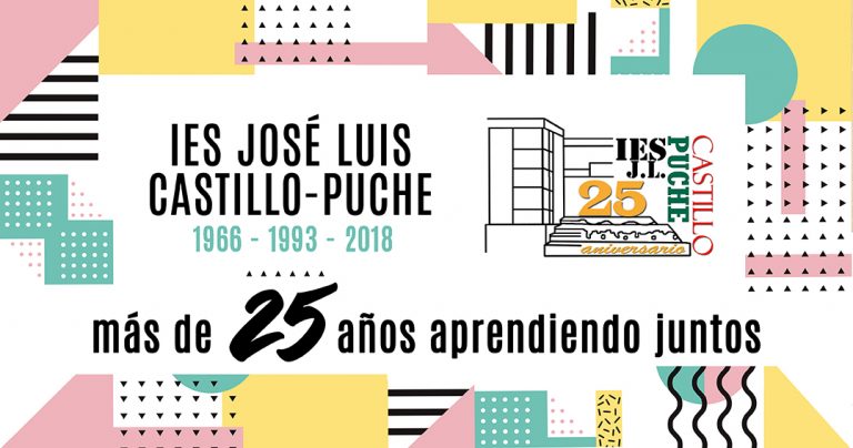 “Más de 25 años aprendiendo juntos”, el lema que define el aniversario del ‘Castillo-Puche’