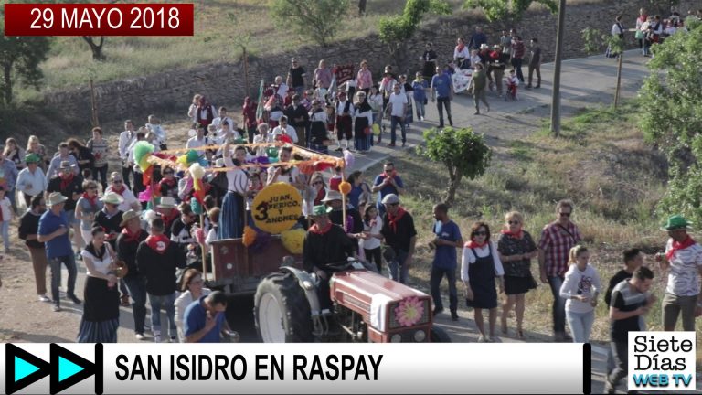 SAN ISIDRO EN RASPAY – 29 MAYO 2018