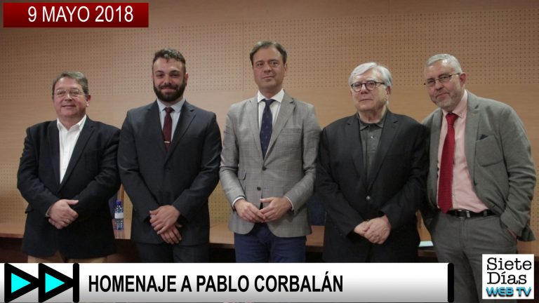 HOMENAJE A PABLO CORBALÁN – 9 MAYO 2018