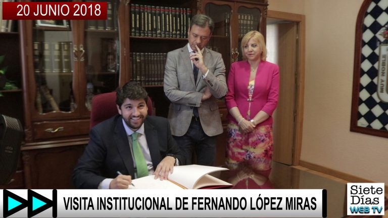 VISITA INSTITUCIONAL DE FERNANDO LÓPEZ MIRAS – 20 JUNIO 2018