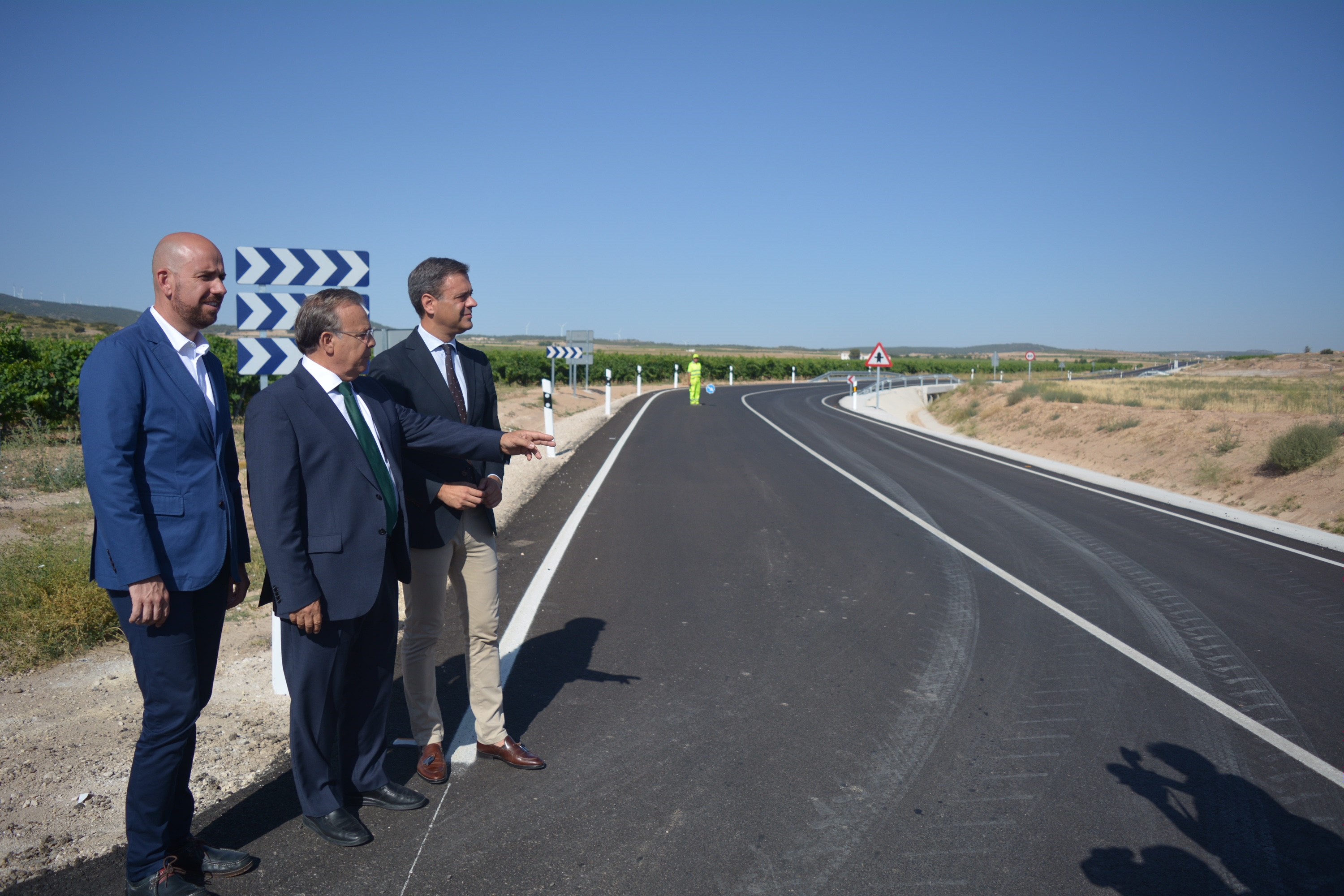 La carretera Yecla-Fuente Álamo se amplía con un nuevo carril