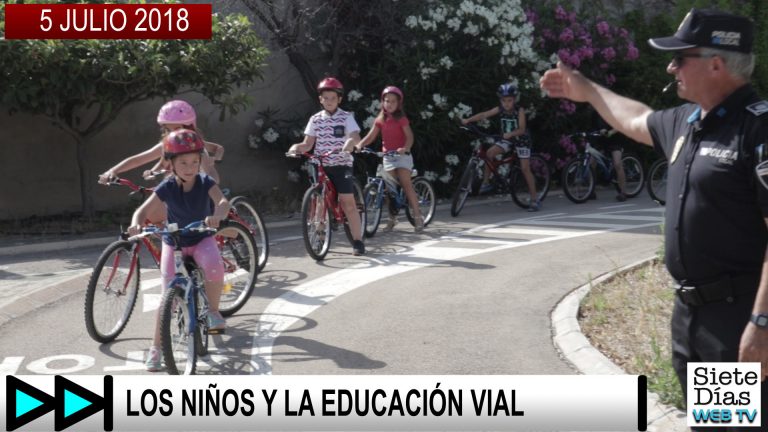 LOS NIÑOS Y LA EDUCACIÓN VIAL – 5 JULIO 2018