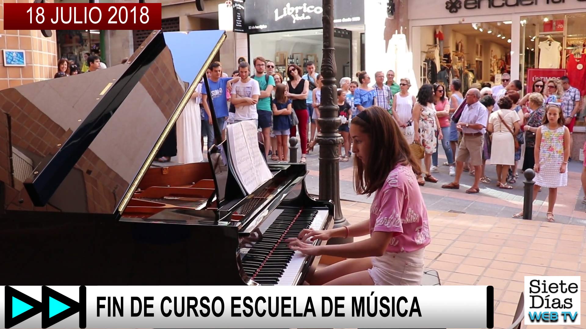 FIN DE CURSO ESCUELA DE MÚSICA – 18 JULIO 2018