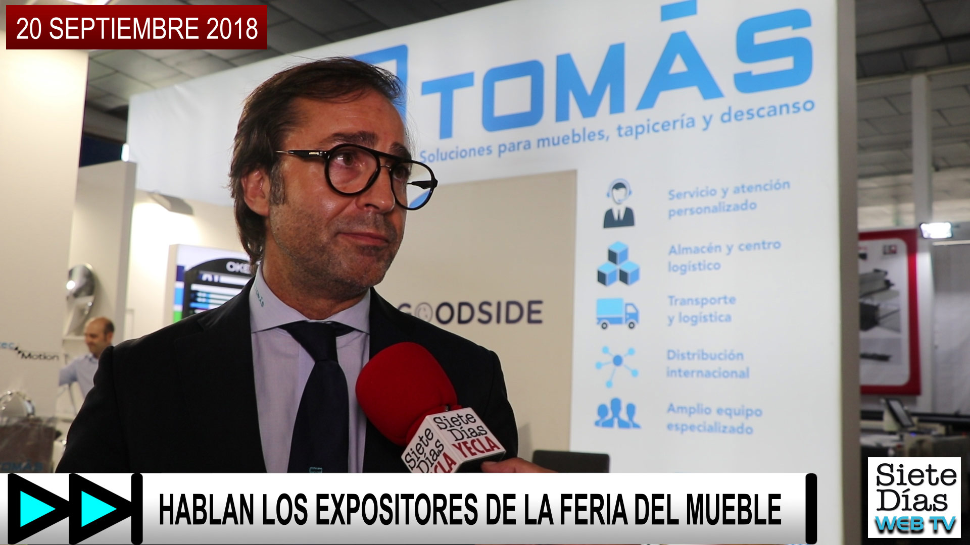 HABLAN LOS EXPOSITORES DE LA FERIA DEL MUEBLE – 20 SEPTIEMBRE 2018