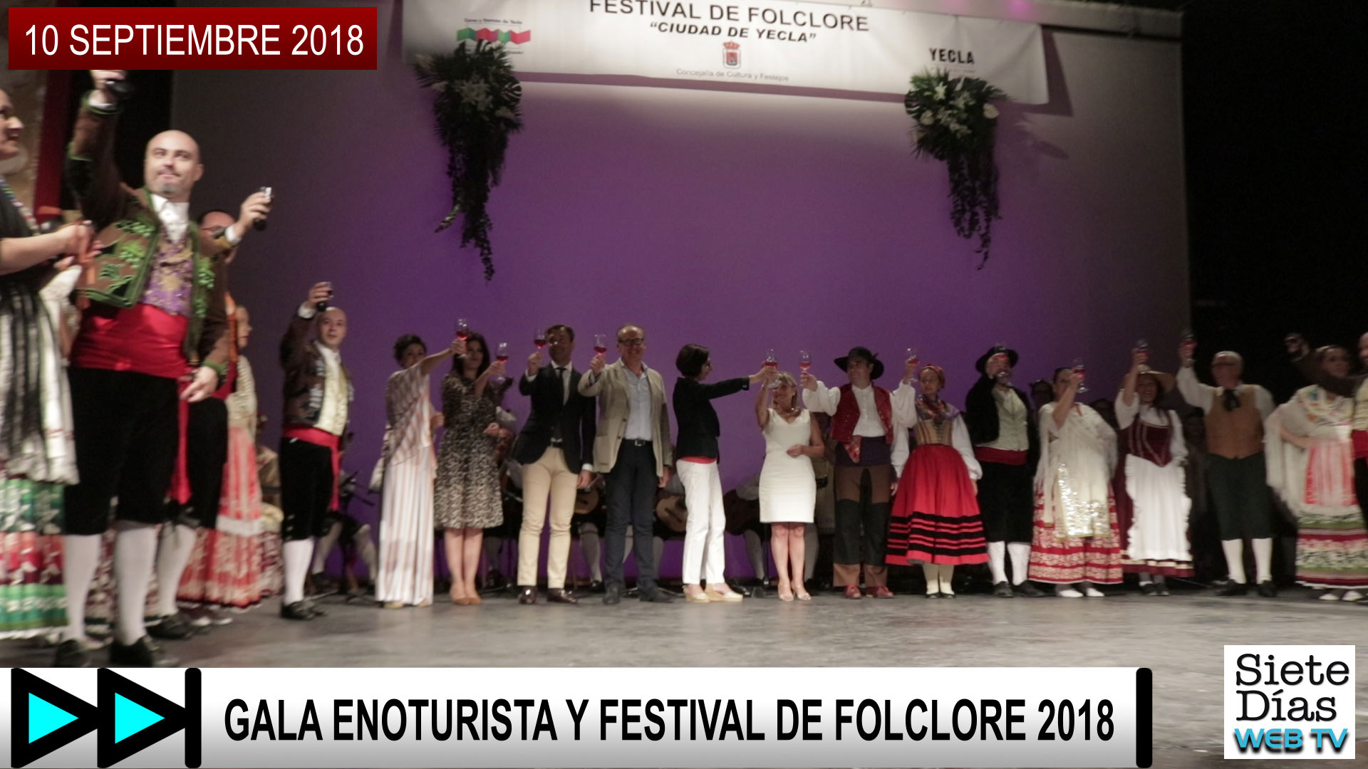 GALA ENOTURISTA Y FESTIVAL DE FOLCLORE 2018 – 10 SEPTIEMBRE 2018