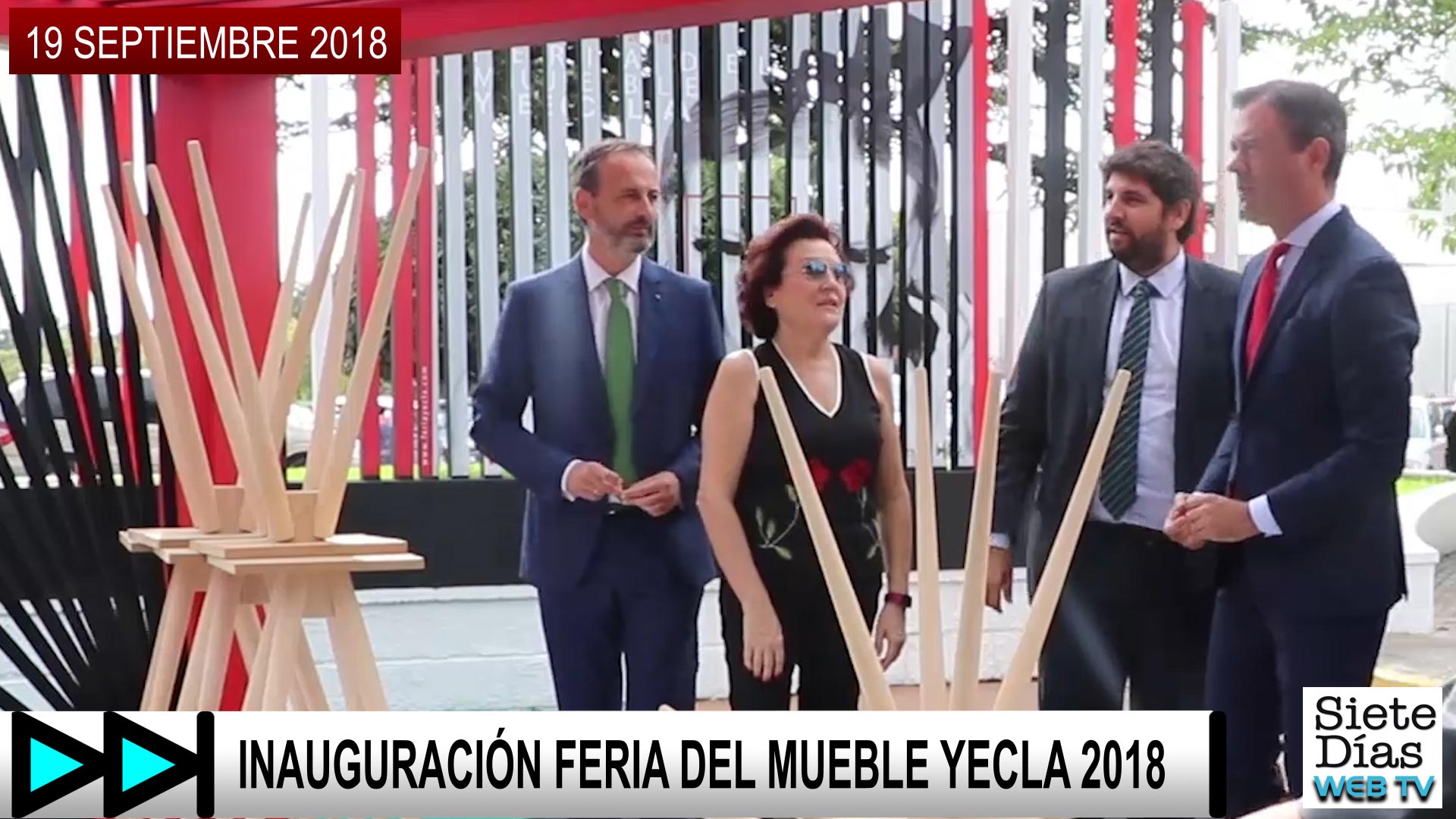 INAUGURACIÓN FERIA DEL MUEBLE YECLA – 19 SEPTIEMBRE 2018