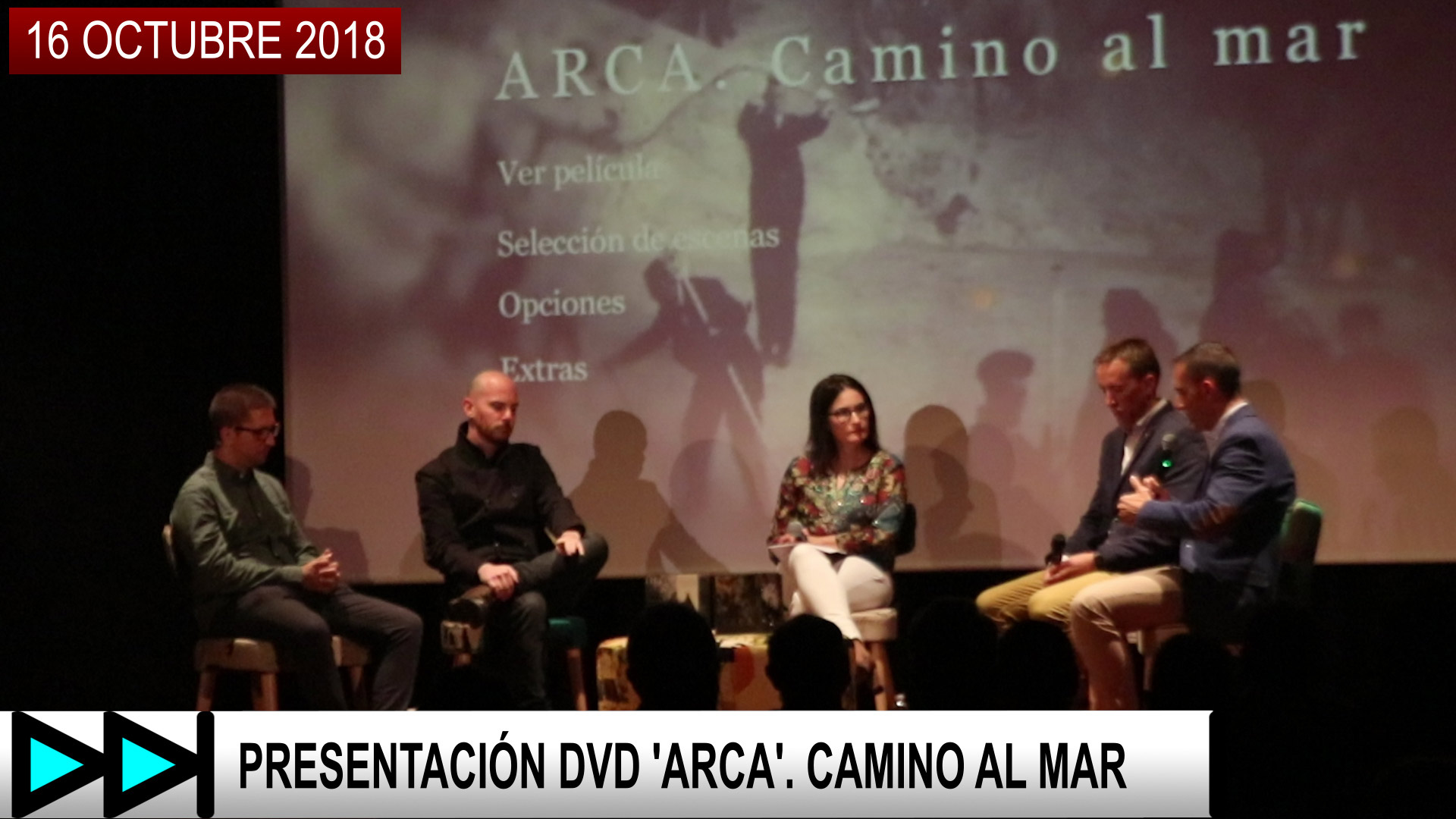 PRESENTACIÓN DVD ‘ARCA’ CAMINO LA MAR – 16 OCTUBRE 2018