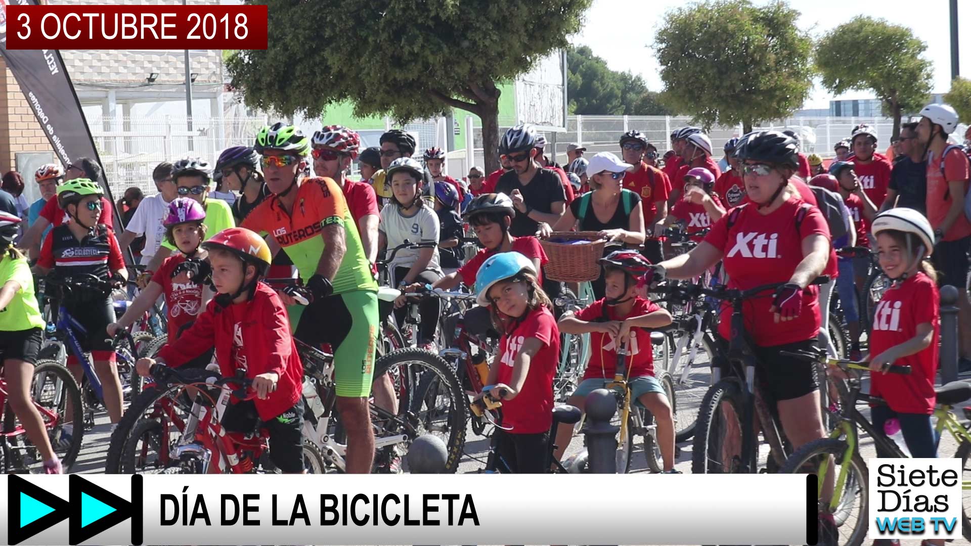 DÍA DE LA BICICLETA – 3 OCTUBRE 2018