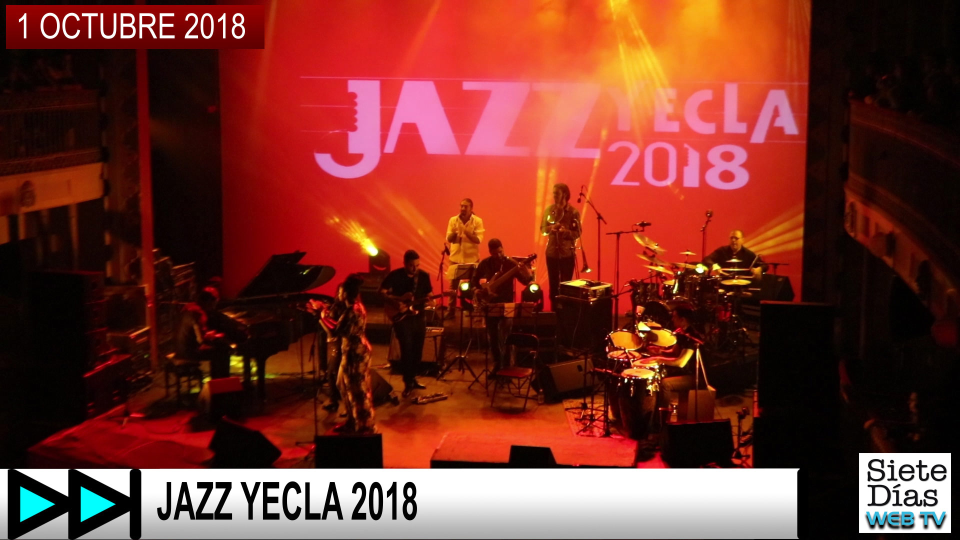 JAZZ YECLA 2018 – 1 OCTUBRE 2018