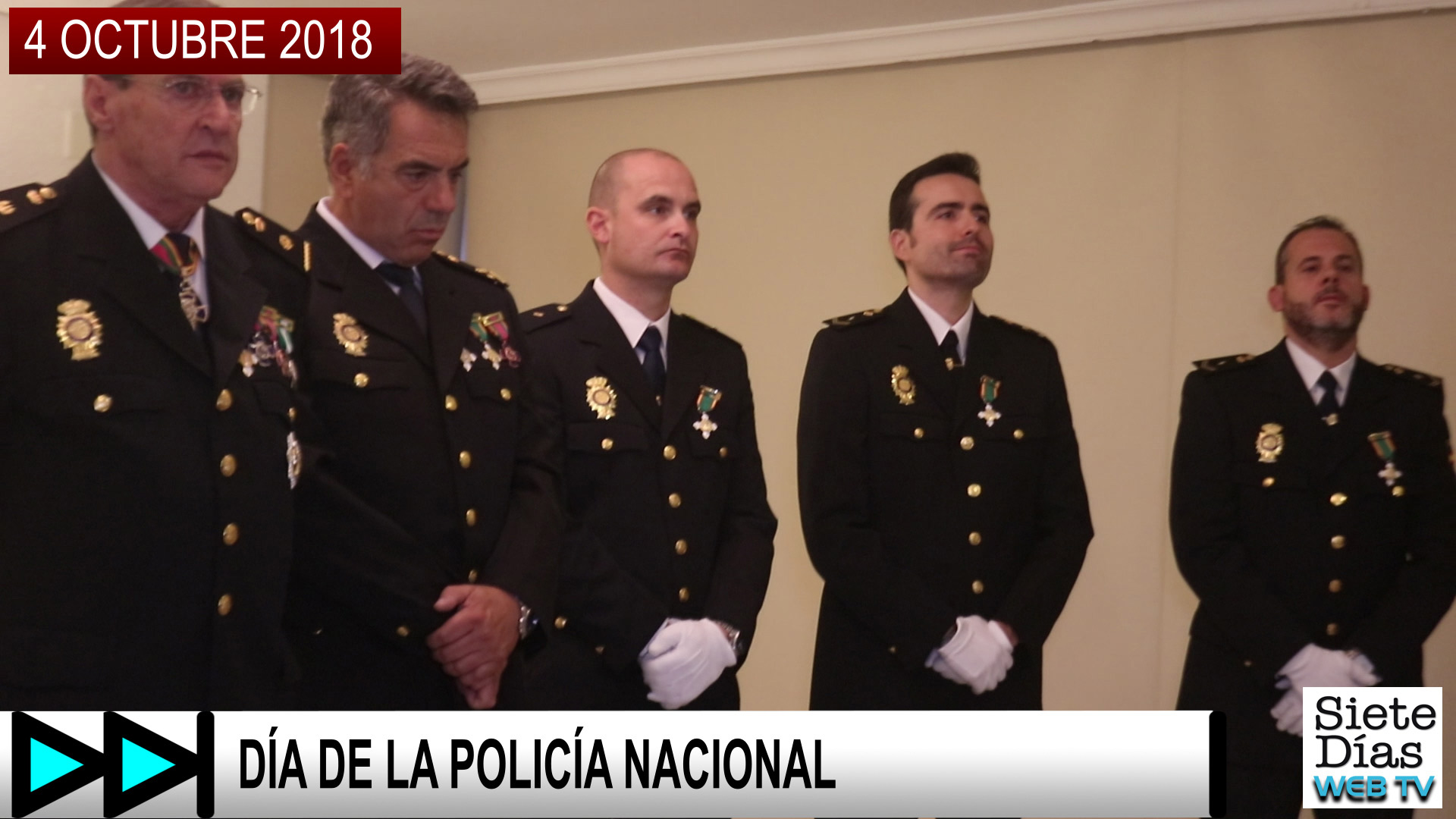 DÍA DE LA POLICÍA NACIONAL – 4 OCTUBRE 2018