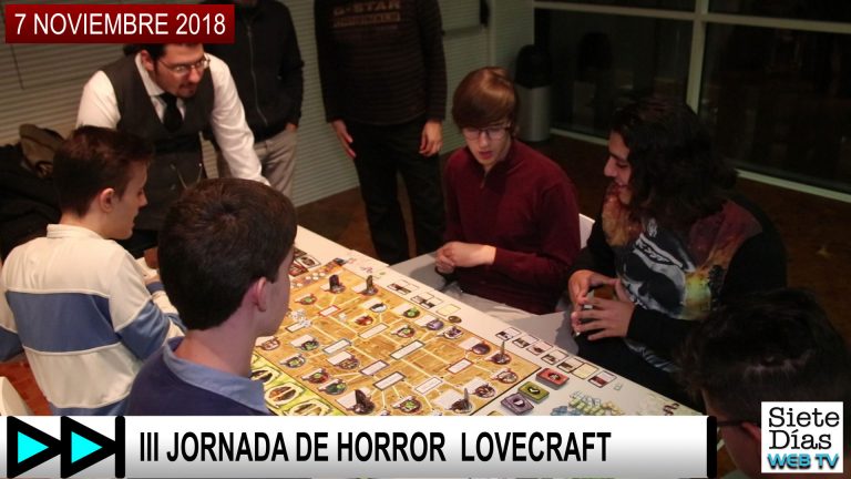 III JORNADA DE HORROR LOVECRAFT – 7 NOVIEMBRE 2018