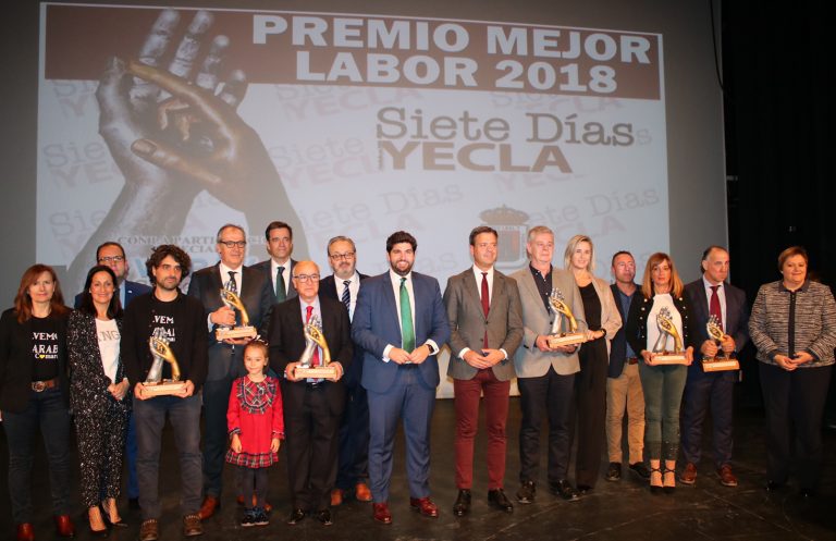 El presidente López Miras presidió la entrega del XVIII aniversario de los Premios SIETE DIAS