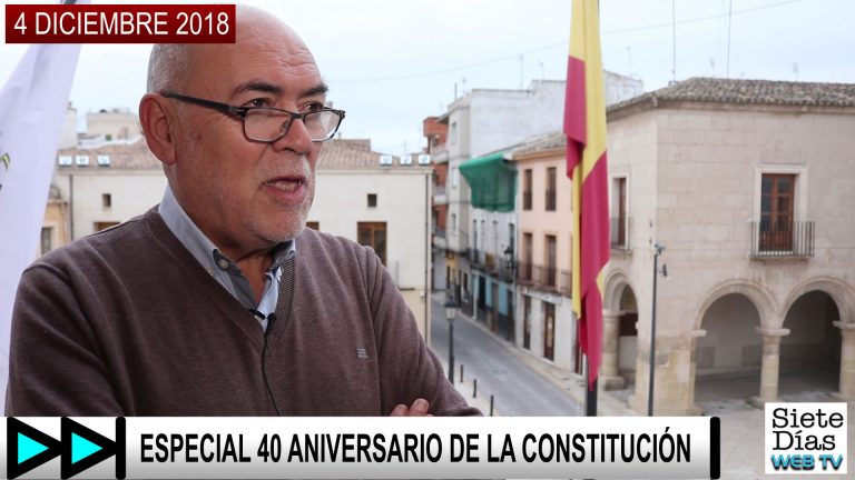 ESPECIAL 40 ANIVERSARIO DE LA CONSTITUCIÓN, DOMINGO CARPENA – 4 DICIEMBRE 2018