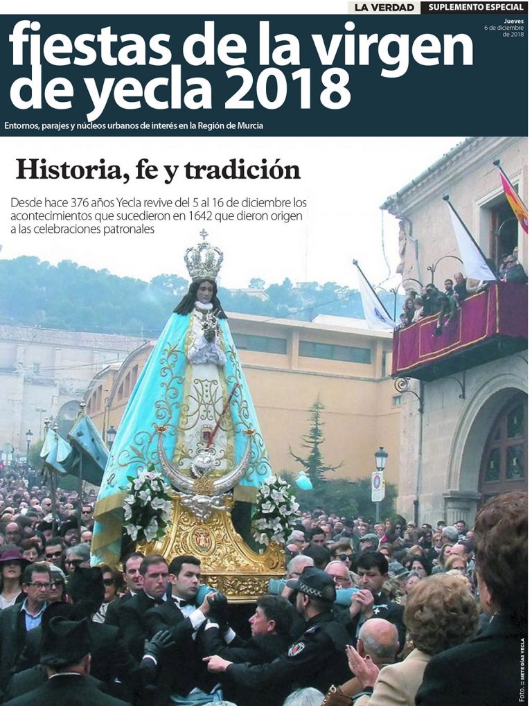 LA VERDAD dedica este jueves un amplio especial a las Fiestas de la Virgen