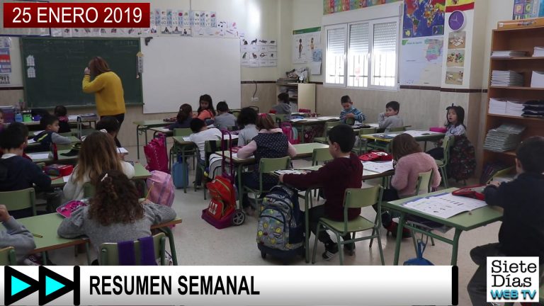 RESUMEN SEMANAL – 25 ENERO 2019