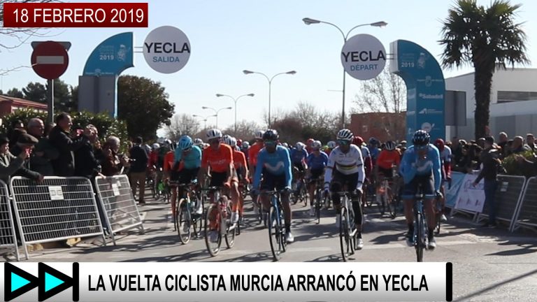 LA VUELTA CICLISTA MURCIA ARRANCÓ EN YECLA – 18 FEBRERO 2019