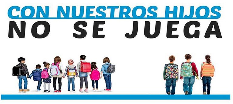 Miércoles 20 de Marzo: todos con el colegio ‘La Paz’