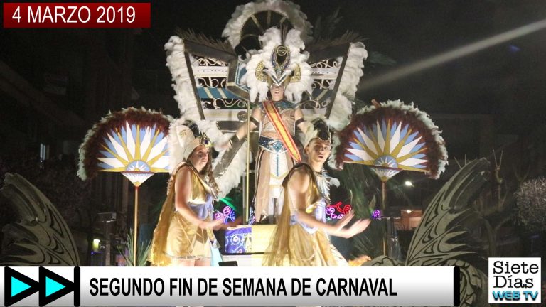 SEGUNDO FIN DE SEMANA DE CARNAVAL – 4 MARZO 2019