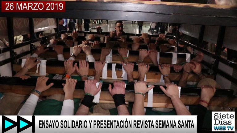 ENSAYO SOLIDARIO Y PRESENTACIÓN REVISTA SEMANA SANTA – 26 MARZO 2019