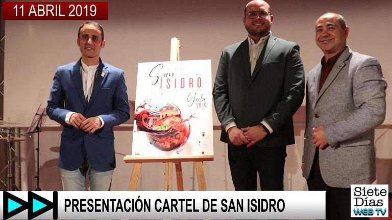 PRESENTACIÓN CARTEL DE SAN ISIDRO – 11 ABRIL 2019