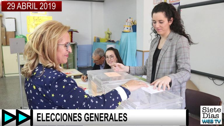 ELECCIONES GENERALES – 29 ABRIL 2019