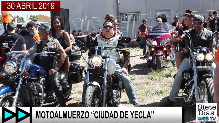 MOTOALMUERZO «CIUDAD DE YECLA» – 30 ABRIL 2019