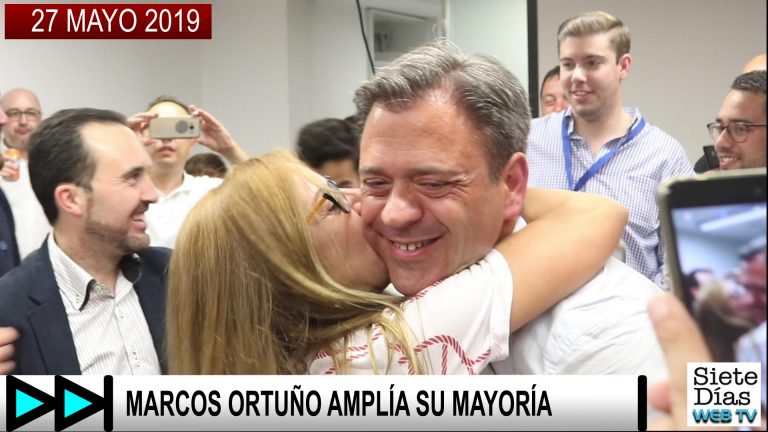 MARCOS ORTUÑO AMPLÍA SU MAYORÍA – 27 MAYO 2019