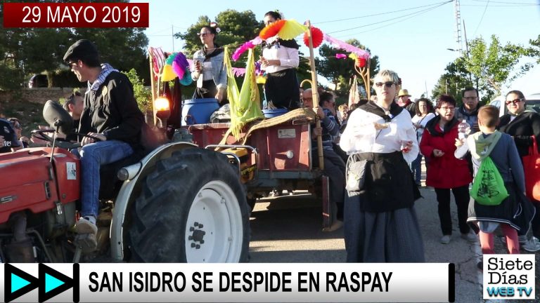 SAN ISIDRO SE DESPIDE EN RASPAY – 29 MAYO 2019