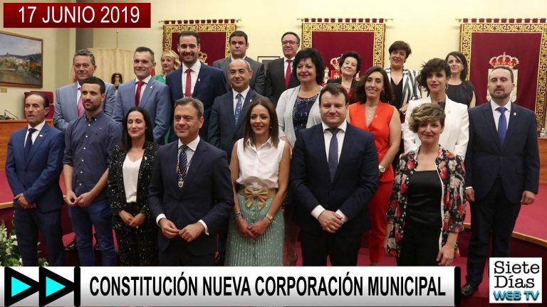 CONSTITUCIÓN NUEVA CORPORACIÓN MUNICIPAL – 17 JUNIO 2019