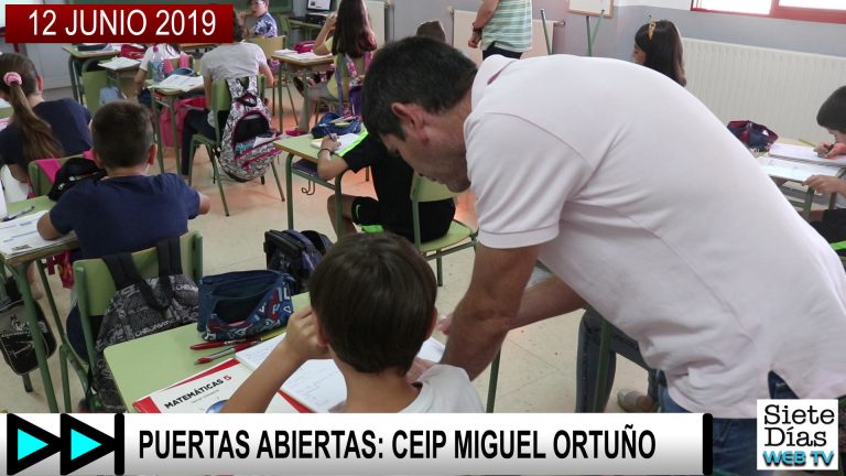 PUERTAS ABIERTAS: CEIP MIGUEL ORTUÑO – 12 JUNIO 2019