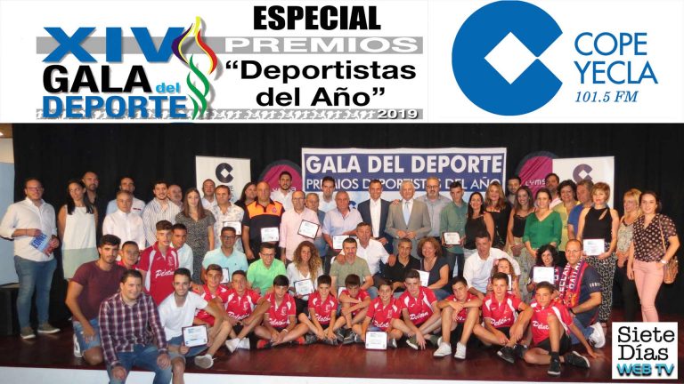 ESPECIAL XIV GALA DEL DEPORTE COPE YECLA – 15 JULIO 2019
