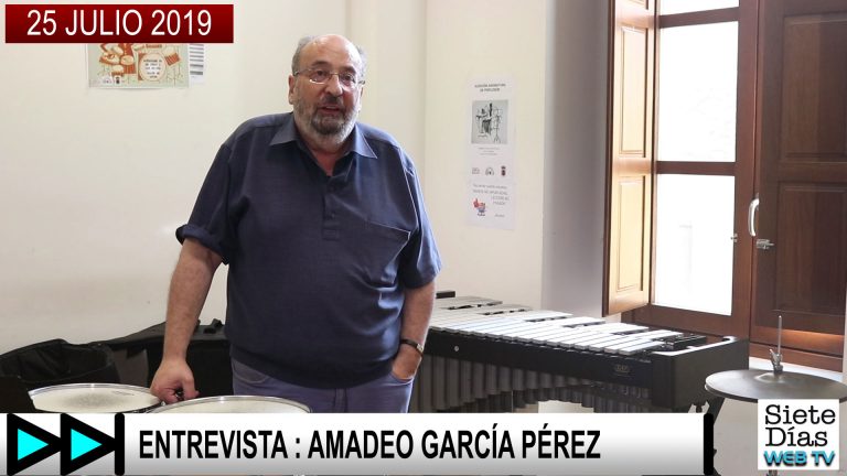 ENTREVISTA: AMADEO GARCÍA PÉREZ – 25 JULIO 2019