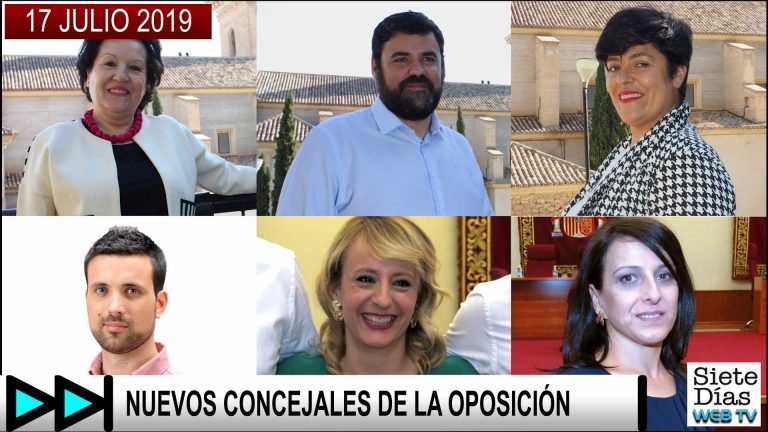 NUEVOS CONCEJALES DE LA OPOSICIÓN – 17 JULIO 2019