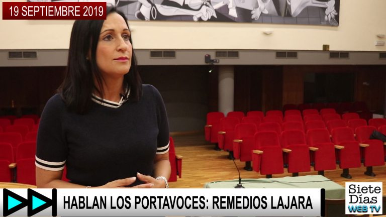 HABLAN LOS PORTAVOCES: REMEDIOS LAJARA