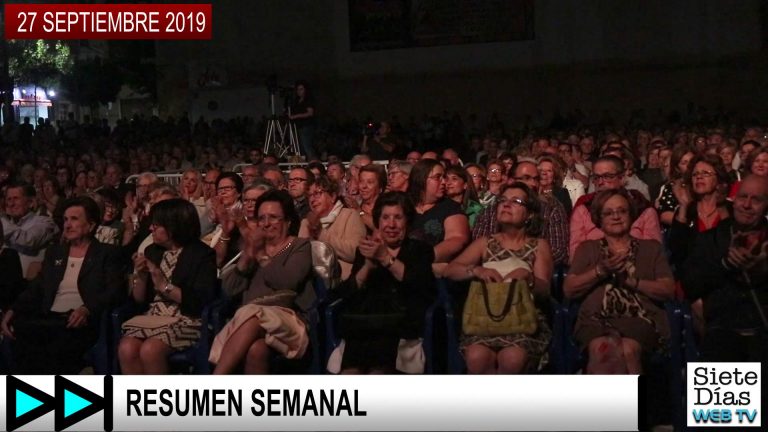 RESUMEN SEMANAL – 27 SEPTIEMBRE 2019