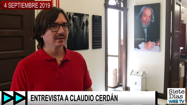 ENTREVISTA A CLAUDIO CERDÁN – 4 SEPTIEMBRE 2019