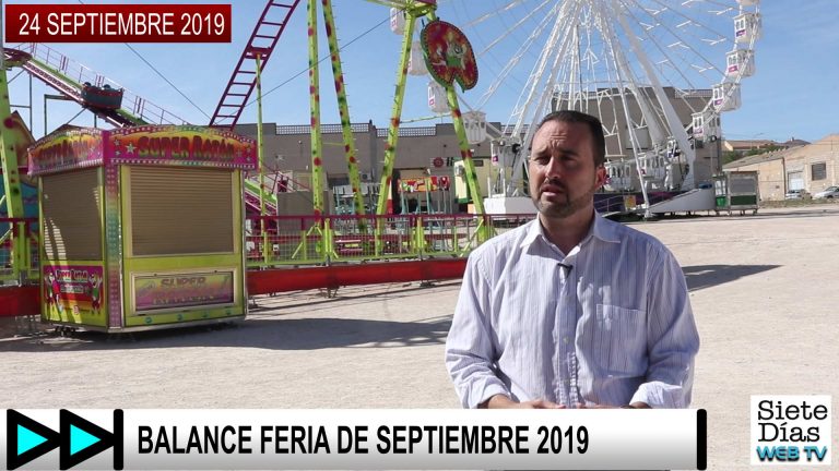 BALANCE FERIA DE SEPTIEMBRE 2019 – 24 SEPTIEMBRE 2019