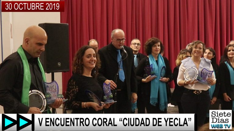 V ENCUENTRO CORAL «CIUDAD DE YECLA» – 30 OCTUBRE 2019