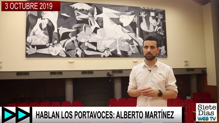 HABLAN LOS PORTAVOCES: ALBERTO MARTÍNEZ – 3 OCTUBRE 2019
