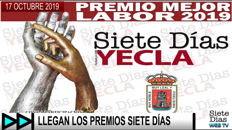 LLEGAN LOS PREMIOS SIETE DÍAS – 17 OCTUBRE 2019