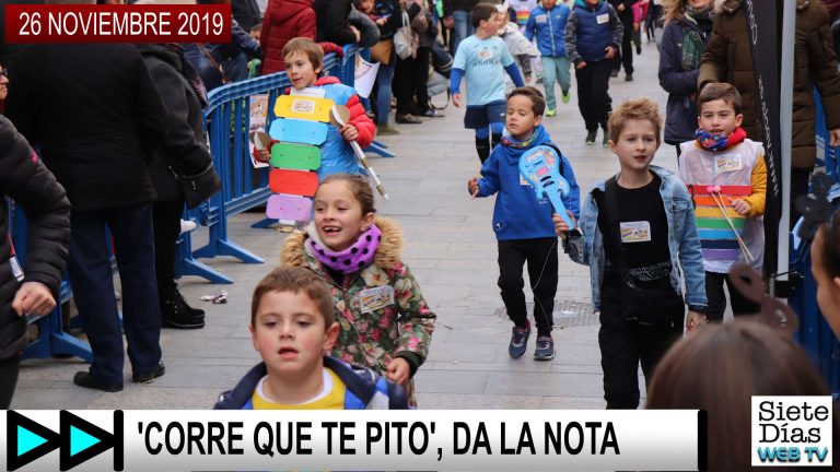 ‘CORRE QUE TE PITO’, DA LA NOTA – 26 NOVIEMBRE 2019