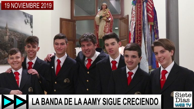 LA BANDA  DE LA AAMY SIGUE CRECIENDO – 19 NOVIEMBRE 2019