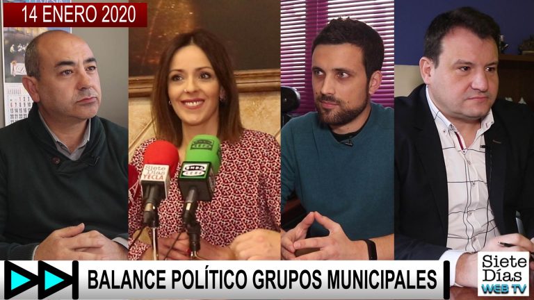 BALANCE POLÍTICO GRUPOS MUNICIPALES – 14 ENERO 2020