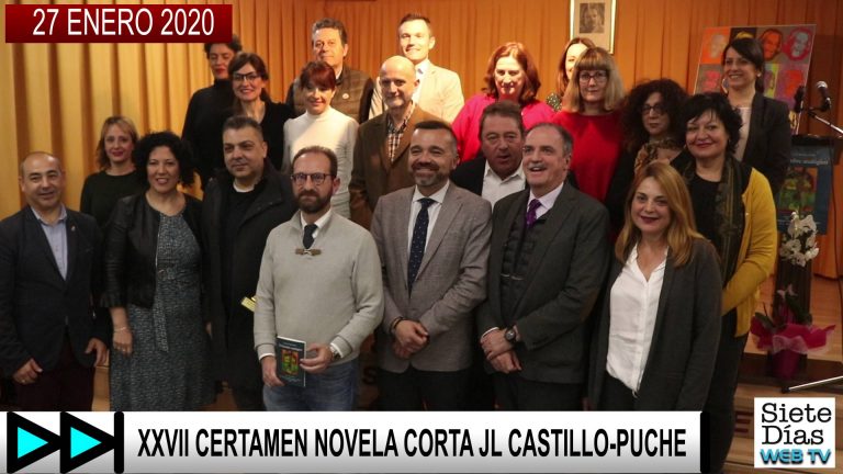 XXVII CERTAMEN NOVELA CORTA JL CASTILLO-PUCHE – 27 enero 2020