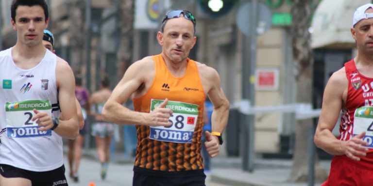 Luis Mario Muñoz, campeón de España M45 en los 20km marcha