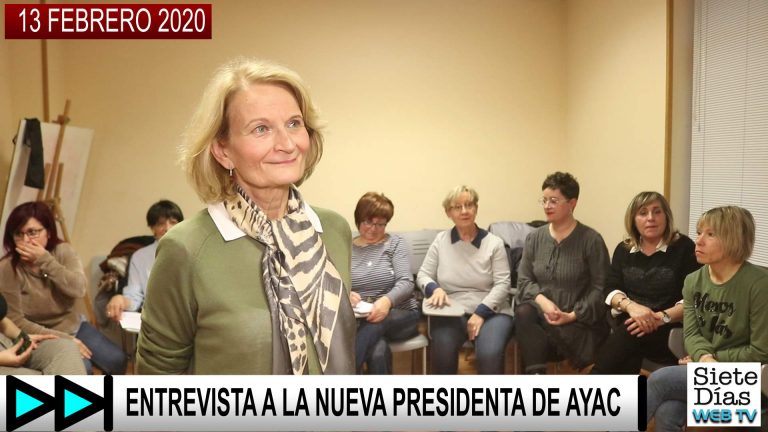 ENTREVISTA A LA NUEVA PRESIDENTA DE AYAC – 13 FEBRERO 2020