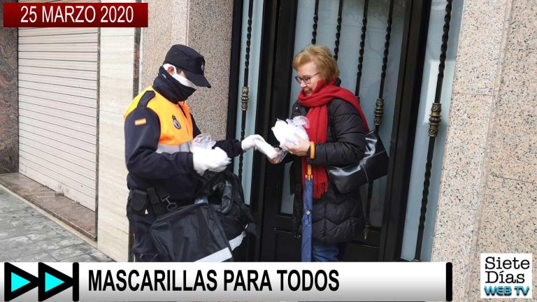 MASCARILLAS PARA TODOS – 25 MARZO 2020