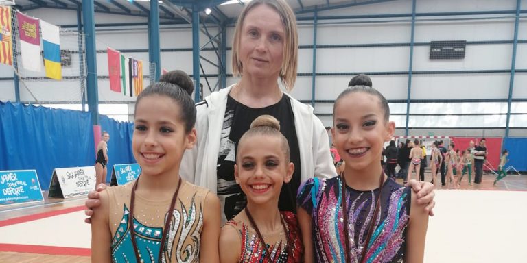 Éxito de la gimnasia rítmica yeclana en el clasificatorio regional y Copa de la Reina